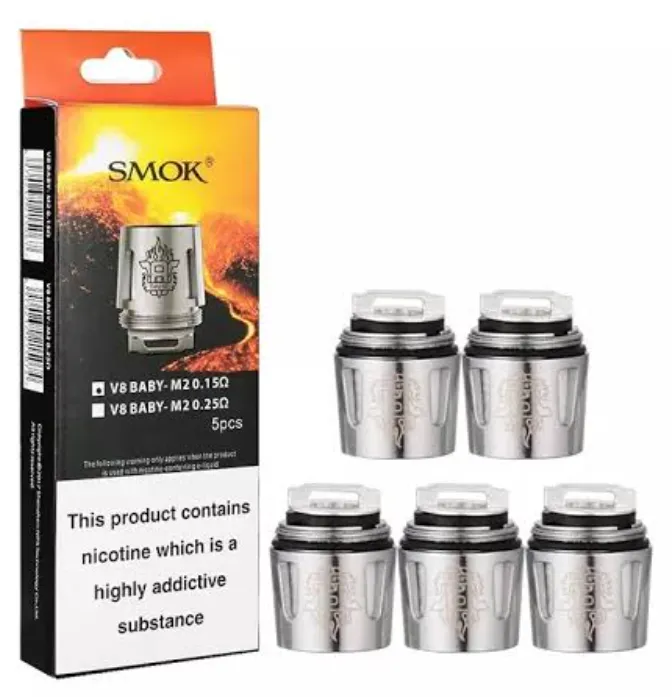 SMOK TFV8 Baby M2 Coil - 5 pcs. (0.15 ohm)