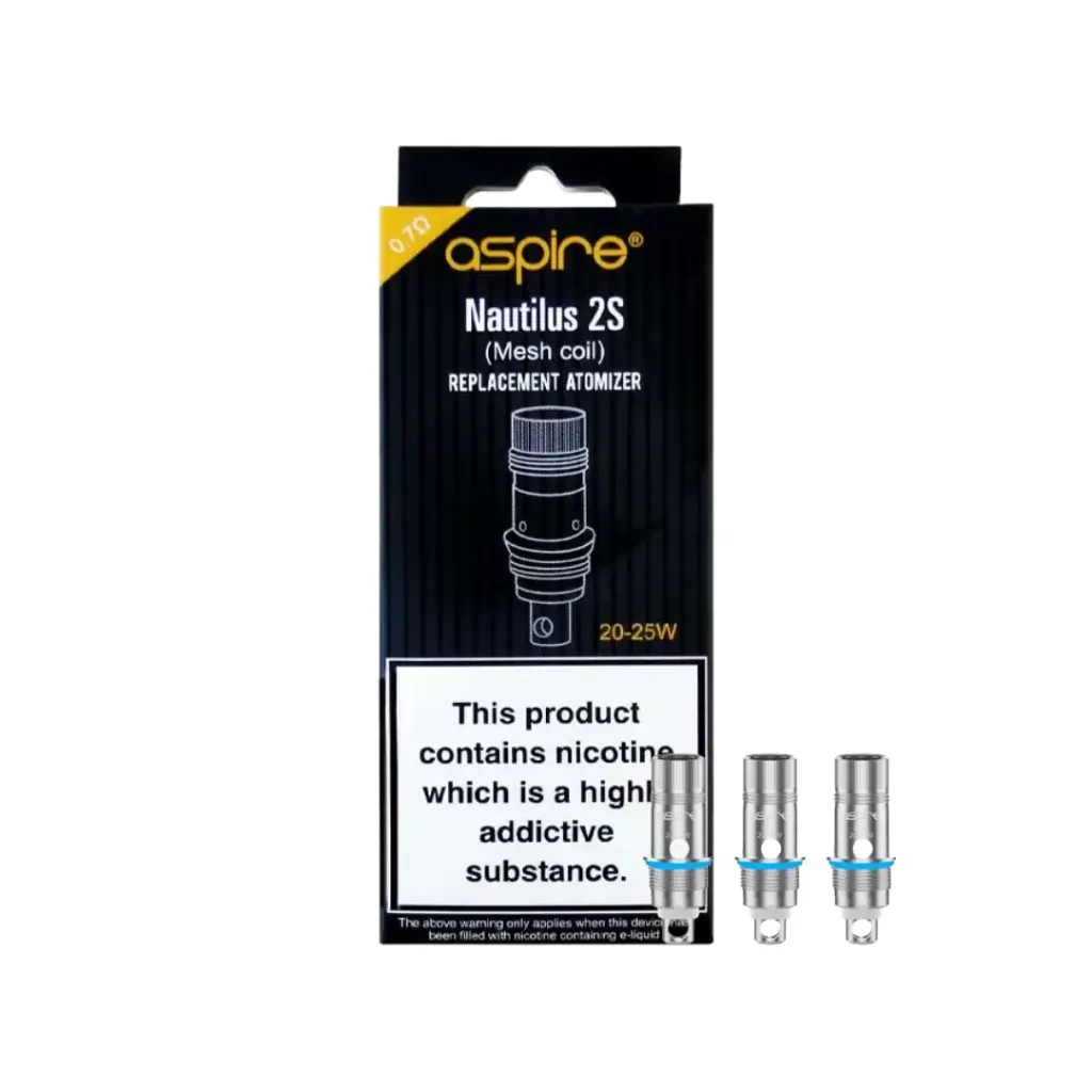 5pcs Nautilus 2S Replacement Coil - 0.4ohm/0.7ohm