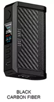 Lost Vape Centaurus Q200 Box Mod (Svart kolfiber)