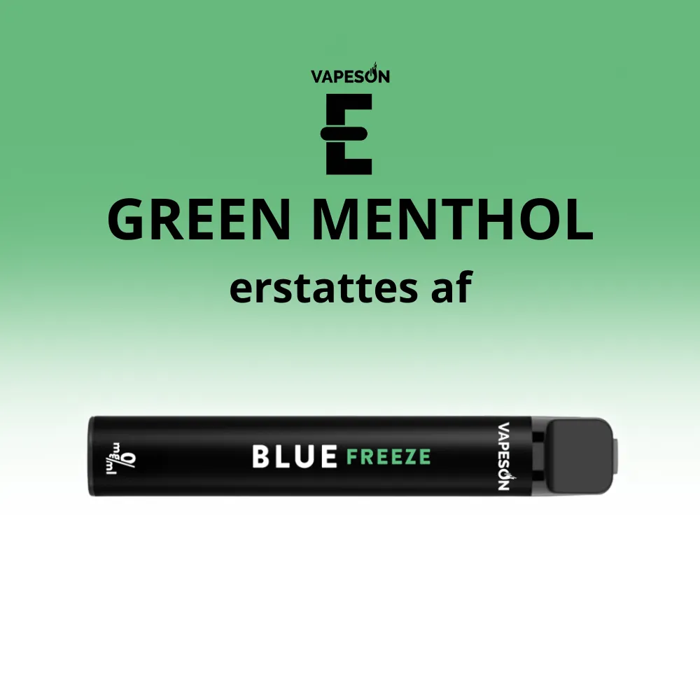 [8191] 2ml Vapeson E Disposable Blue Freeze 0mg/ml