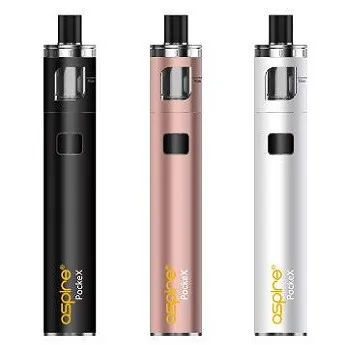 Aspire PockeX AIO Startkit - 1700 mAh (Svart)