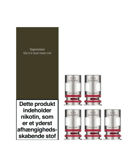 Vaporesso GTX 0.2 Dual Mesh Coil