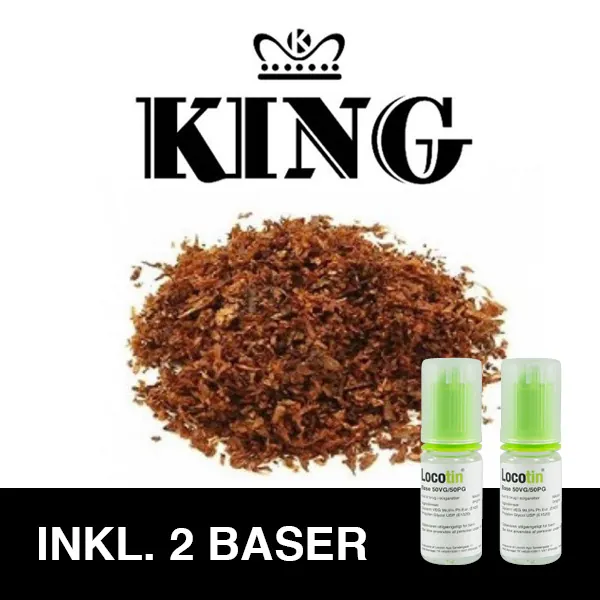 ePuff eLiquid Kit - Kings Tobacco 30 ml (Ingen booster, Ingen booster)