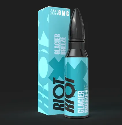 RIOT - Glacier Breeze 20/60 ml longfill (Uden booster, 70VG/30PG)