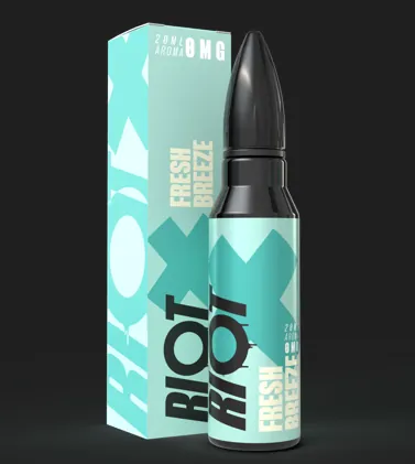 RIOT - Fresh Breeze 20/60 ml longfill (Uden booster, 70VG/30PG)