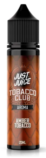 20 ml Just Juice Longfill: Amber Tobacco (Uden booster, 50VG/50PG)