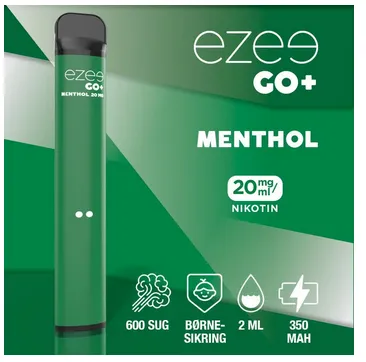 Ezee Go+ Green engangs e-cigaret