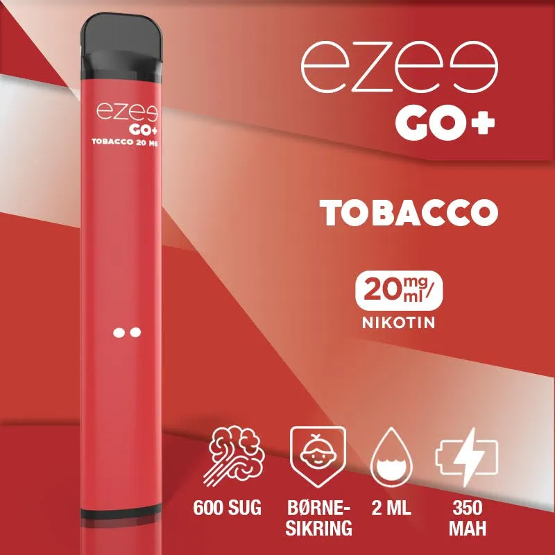 Ezee Go+ Red engangs e-cigaret