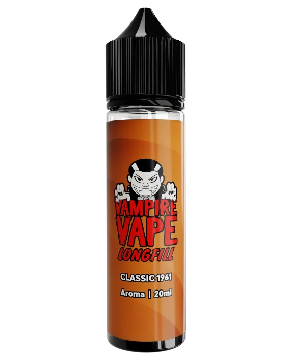 Vampire Vape 20/60ml  Longfill: Classic 1961 (Uden booster, 50VG/50PG)