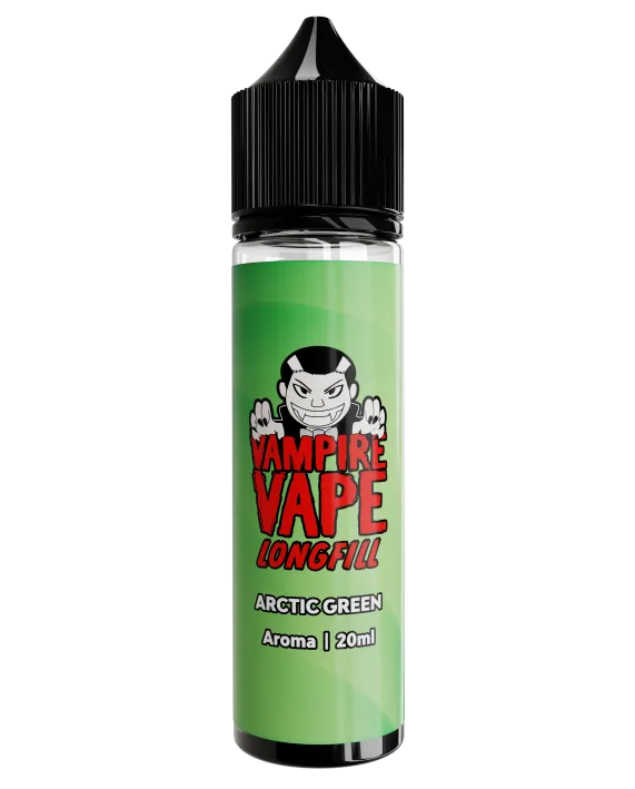 Vampire Vape 20/60ml  Longfill: Arctic Green (Uden booster, 70VG/30PG)