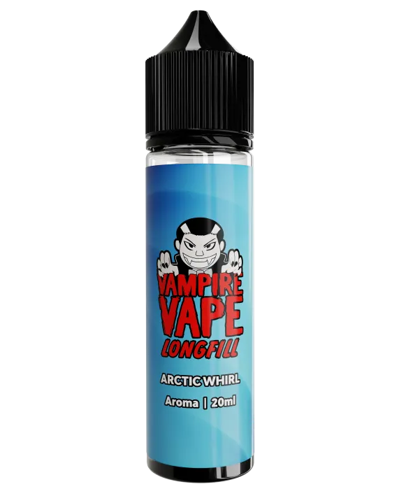 Vampire Vape 20/60ml  Longfill: Arctic Whirl (Uden booster, 70VG/30PG)