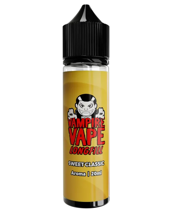 Vampire Vape 20/60ml  Longfill: Sweet Classic (Uden booster, 70VG/30PG)