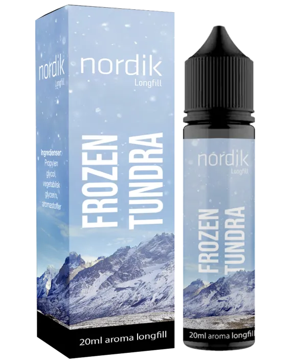 20ml Nordik Frozen Tundra Longfill (Uden booster, 70VG/30PG)