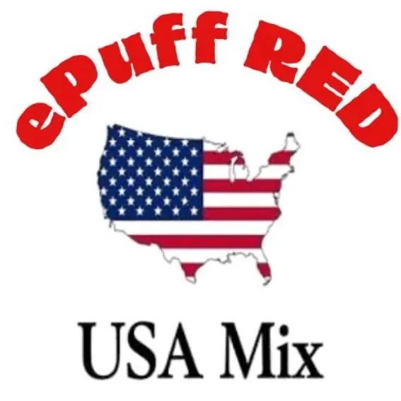 Epuff eLiquid Kit - Red USA Mix 100 ml (70VG/30PG, 0mg)