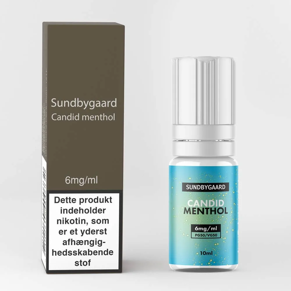 Sundbygaard eVæske - Candid Crystal 10ml. (0mg)
