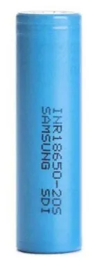2000mAh Samsung 20S 18650 30A Battery