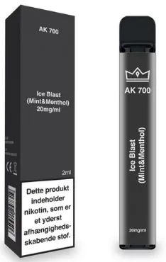 [9942] AK 700 - Ice Blast engangs e-cig