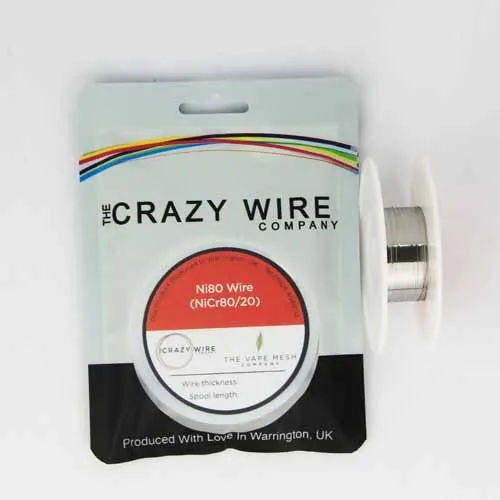 [242] Crazy Wire - Flat Ribbon Wire NI80 - 50m