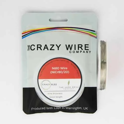 [243] Crazy Wire - NI80 Wire - 100m (0.3 mm)