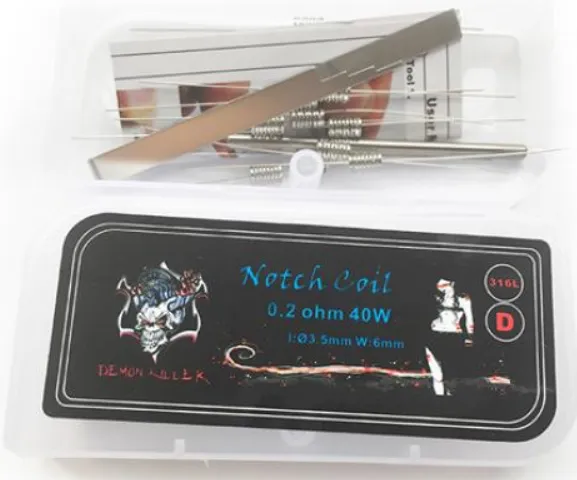 [778016] Demon Killer Notch Coils 0.2ohm 10pcs.
