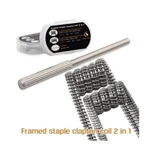 Geekvape Framed Staple Clapton Coil 2 in 1 - 8pcs.