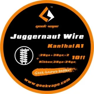 [745] Geekvape Juggernaut Wire - Kanthal A1 - 10ft.