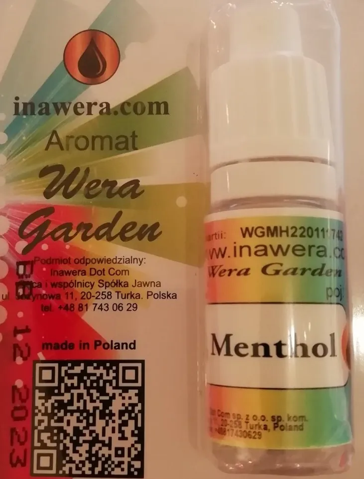 [1844] Inawera Aroma / Flavorika 10 ml. - Menthol
