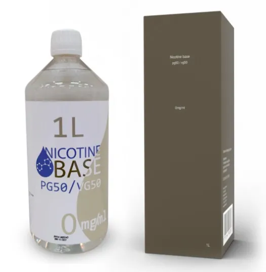 Nicotine base - pg50/vg50, 0mg / 1000 ml
