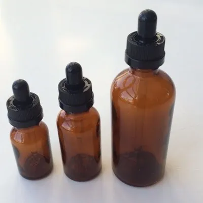 [307] Round Glass Bottle - 15 ml.