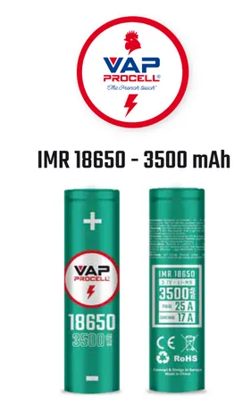 [5622] VAP Procell 18650 - 3500mah Battery