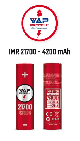 [5623] VAP Procell 21700 - 4200mah Battery