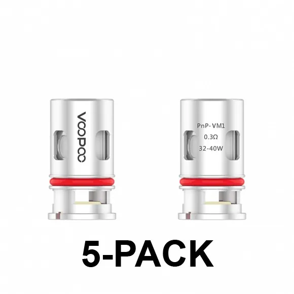 [661] VooPoo PnP-VM1 0.3O Mesh 32-40W Coils - 5 pcs.