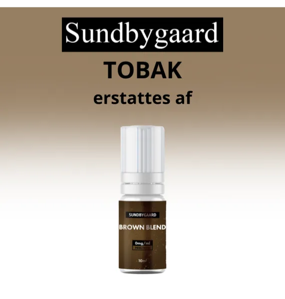 Sundbygaard eVæske - Brown Blend 10 ml (0mg)