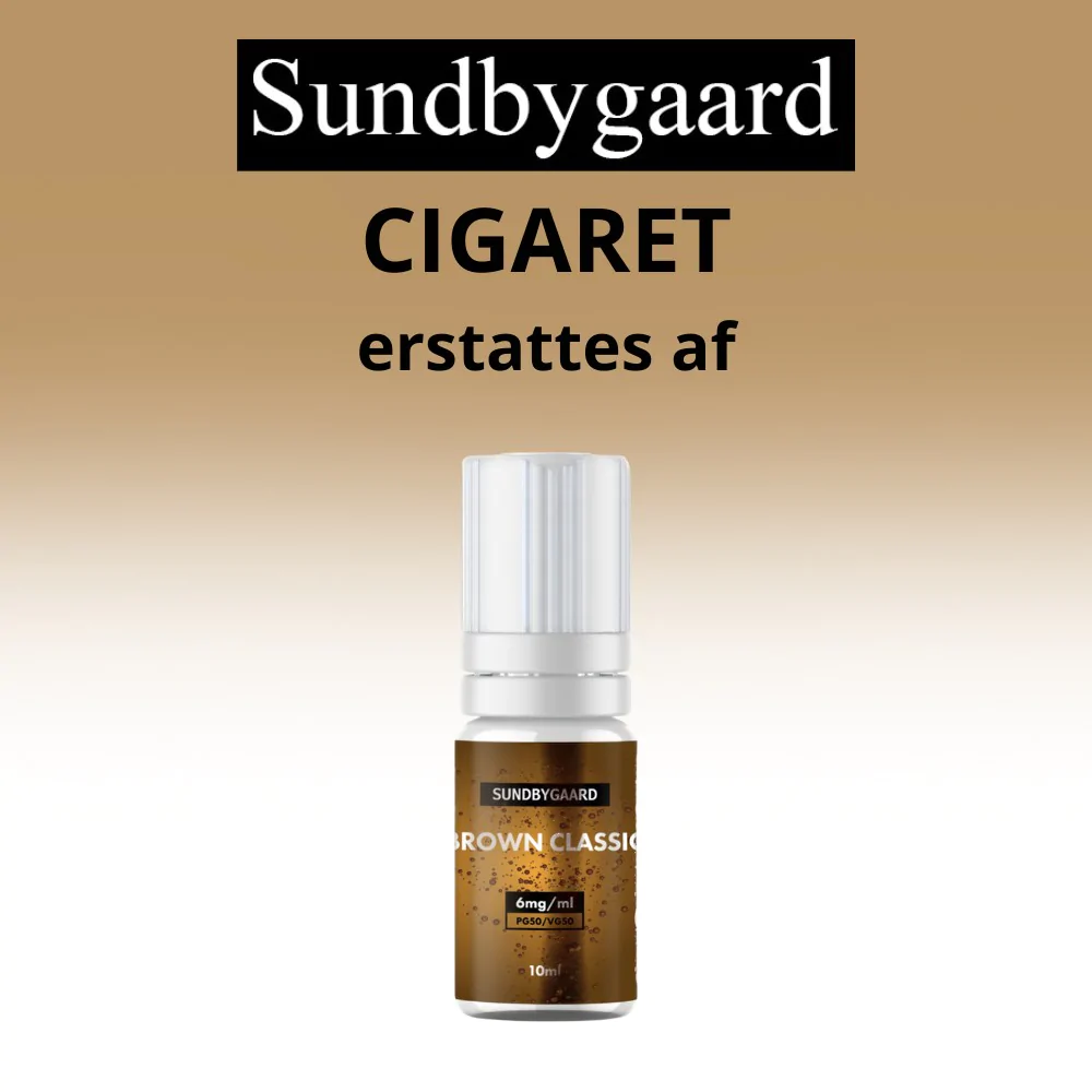 Sundbygaard eVæske - Brown Classic 10 ml (12mg)