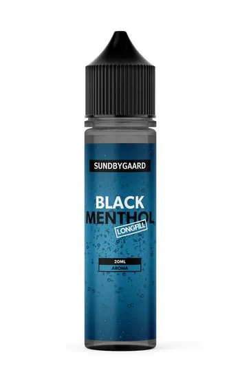 Sundbygaard Black Menthol - 20/ 60 ml (0mg, 70VG/30PG)