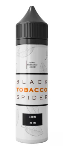 Danes Preferred Liquid Black Tobacco Spider 20ml. (0mg, 70VG/30PG)