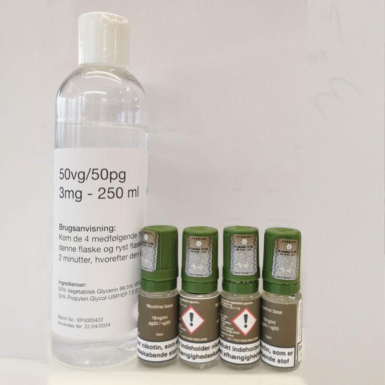 VG50/PG50 3 mg. Base Kit 500ml 